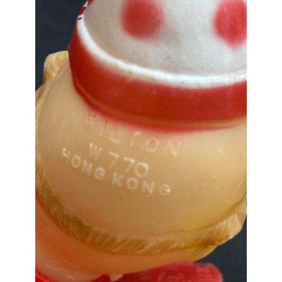 Vintage Wilton Clown Cake Toppers & Bell Molds Set Of 6 Plastic Decorations - Picture 12 of 12